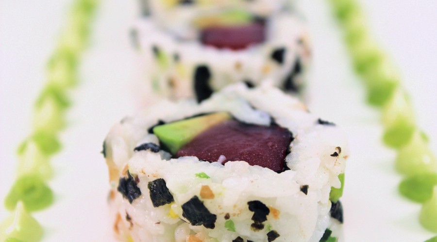 sushi voor kerst