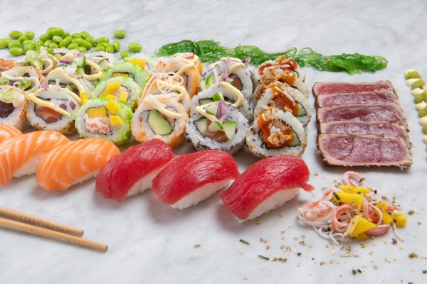 Sushi schaal culinair
