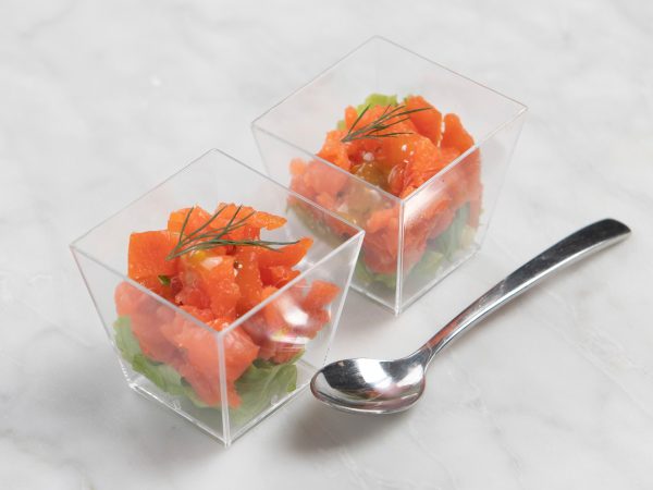 Amuse gerookte wilde zalm