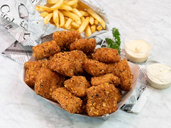 Crispy kibbeling 500 gram + gezinszak patat